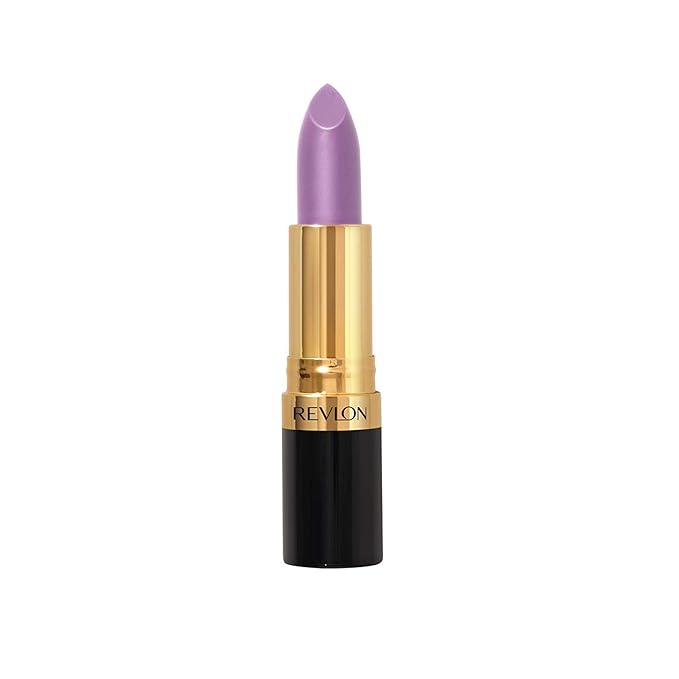 Revlon Super Lustrous Lipstick, Creamy Formula For Soft, Fuller-Looking Lips, Moisturized Feel, Midnight Mystery, 0.15 oz