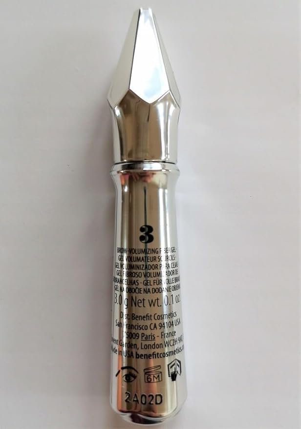 Benefit Cosmetics Mini Gimme Brow+ Tinted Volumizing Eyebrow Gel # 3 Neutral Light Brown 0.03 OZ (IMAGE OF PRODUCT DIFFERS FROM THE ONE POSTED AS THIS IS A SAMPLE PRODUCT)
