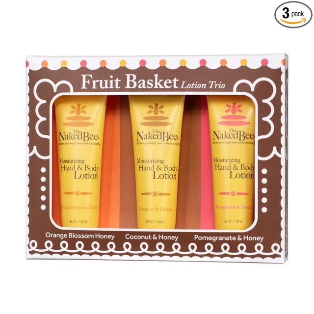 The Naked Bee Fruit Basket Lotion Trio