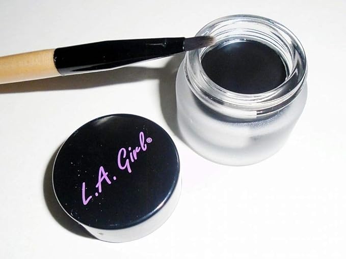 L.A. Girl Gel Liner Kit, Very Black GEL722 (Pack of 2)
