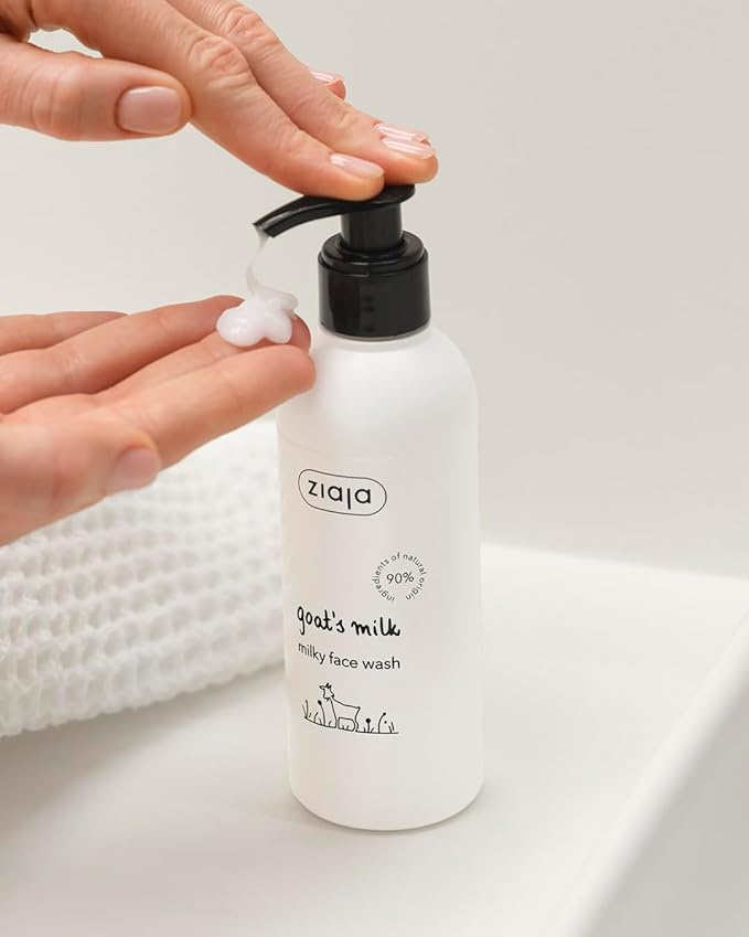 Ziaja Goat's Milk Milky Face Wash - No-rinse cleanser