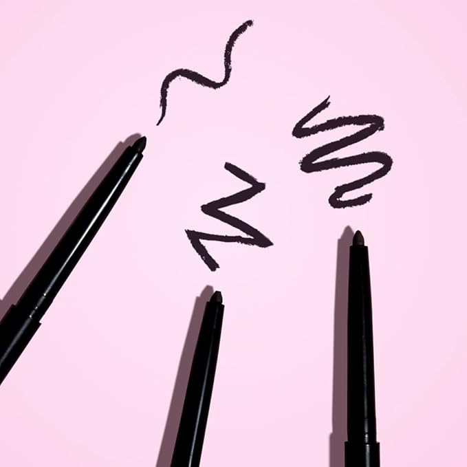 wet n wild Mega Last Breakup Proof Waterproof Retractable Gel Eyeliner - Ultra Pigmented 16-Hour Long Wear, Smudge Proof Satin Finish Formula, Cruelty-Free & Vegan - Dark Brown (Pack of 2)