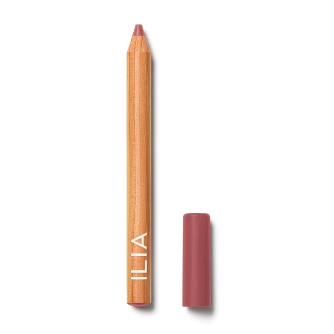 ILIA - Lip Sketch Hydrating Crayon | Hydrate, Plump, Smooth, Strengthen | Long Lasting up to 12-Hours, Bleed-Resistant, Soft-Matte | Barrier-Building, Non-Toxic, Cruelty-Free (Deco)