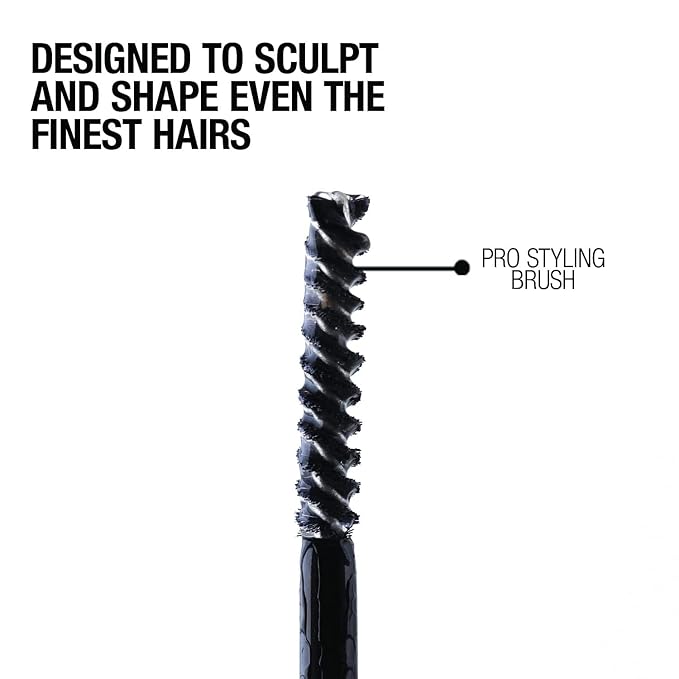 Palladio Brow Styler Clear Brow Gel, Innovative Formula, Holds and Grooms Brows, Brow Setter, Natural Look, Lightweight, Multi-Purpose Conditioning Formula, Doubles as a Clear Mascara