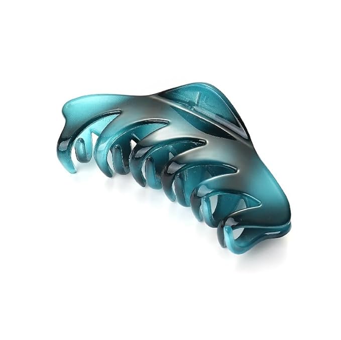 Premium Hair Claw Clips For Thick Hair, Strong Holding Power Claw Hair Clamps Delicate Hair Grip for Women and Girls (Type D)
