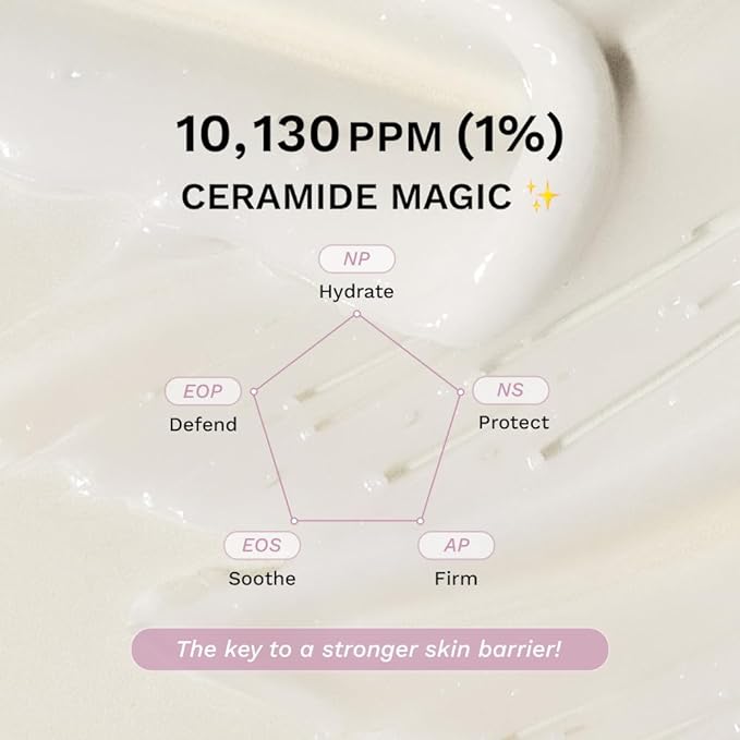 HARUHARU wonder Black Rice 5 Ceramide Barrier Moisturizing Cream, Daily Skin Barrier Care, Long-Lasting Hydration, Soothing & Nourishing, Ceramide Capsules, Korean Skincare, Travel Size, 0.50 fl.oz