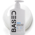 BASED Men's Daily Face Moisturizer - Daily Facial Moisturizer with Squalane & Rosehip Oil - Helps Strengthen Skin Barrier - All Skin Types (6.8 Fl Oz Pack of 1)