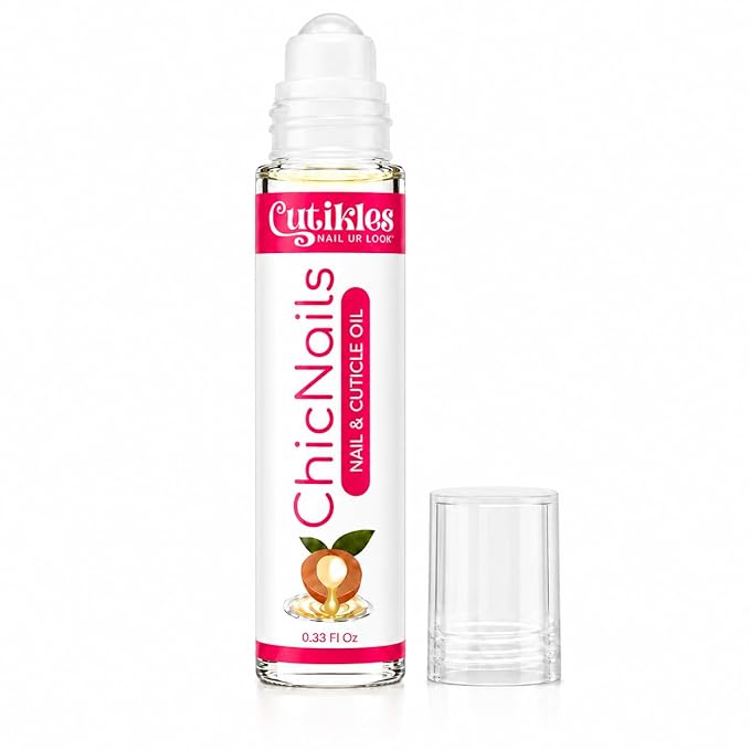 Cuticle Oil Roll-On for Nails & Cuticles – Nourishing & Hydrating Formula with Vitamin E | Easy-to-Apply, Non-Greasy, Travel-Friendly Roll-On Bottle – 0.33 Fl Oz