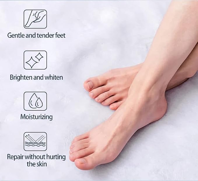 Moisturizing Foot Mask, white