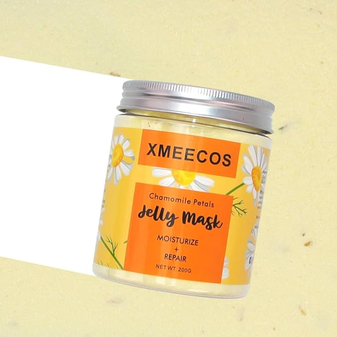 XMEECOS Jelly Mask Powder For Dry Skin |Moisturizing |Soothing |Repair |Cruelty-free (Chamomile)