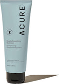 Acure Simply Smoothing Shampoo - Hydrating Anti Frizz Shampoo for Women & Men, Moisturize & Soften Frizzy, Dry, Damaged Hair & Scalp w/ Coconut Water, Vegan, Paraben Free, Sulfate Free - 8 fl oz