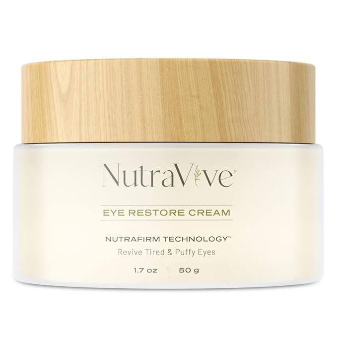 Eye Restore Cream – Under Eye Cream For Puffiness And Bags Under Eyes, 1.7 Oz – Revive, Firm & Lift Tired Eyes & Reduce Fine Lines & Wrinkles – Anti-Aging Collagen Boosting for Men & Women