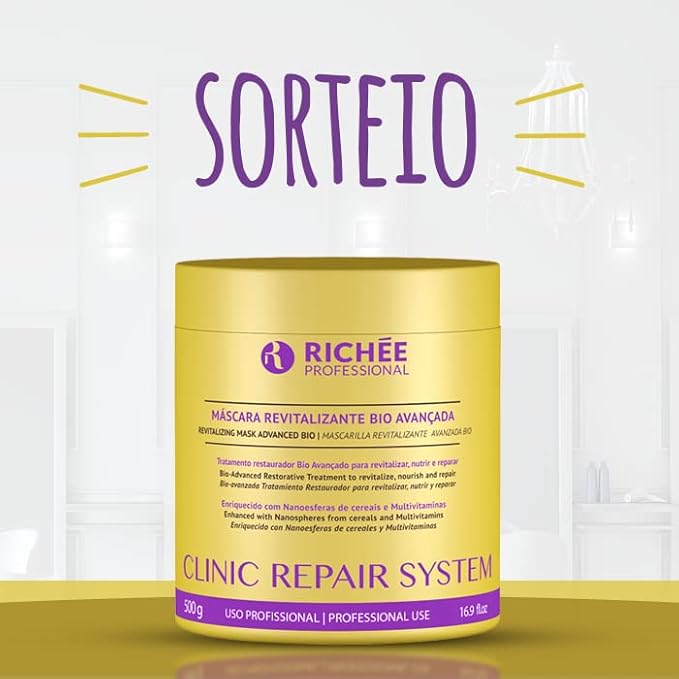 Richée Professional | Clinic Repair System | Revitalizing Conditioning Mask | 500 gr / 17.6 oz.