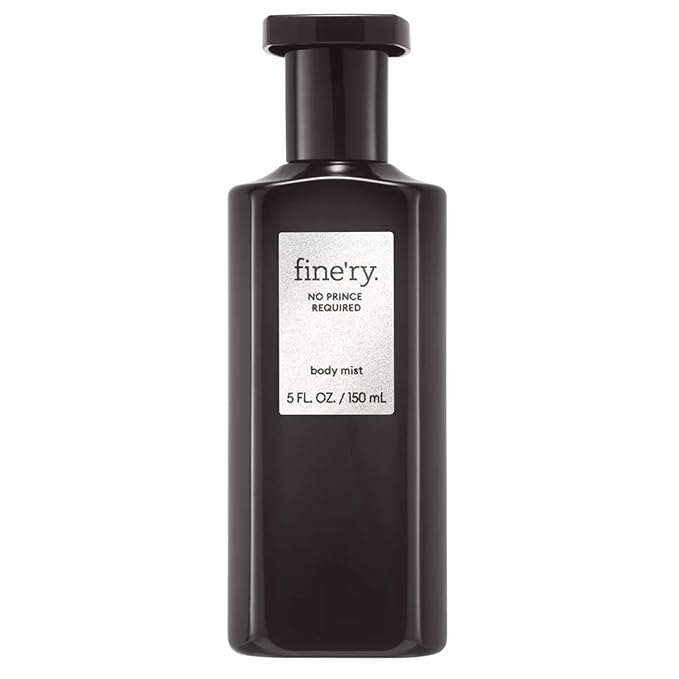 Fine'ry Jasmine Amber Hair + Body Fragrance Mist Spray for Women - No Prince Required - Floral Musk Scent with Blooming Jasmine, Pink Marshmallow, Amber, Vegan, Long-Lasting, Gift for Her (5 Fl Oz)