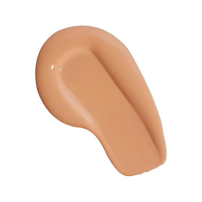 Revolution Skin Silk Radiant Satin Serum Foundation, Buildable Coverage with Hydrating Hyaluronic Acid for a Natural Finish, Vegan & Cruelty-Free, F12.5C Tan Skin Tones, 0.77 fl oz