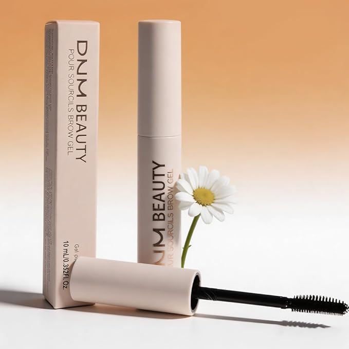 evpct Clear Eyebrow Gel Long Lasting Hold for Lifting Eye Brows, Natural Looking Eyebrow Gels with Short & Long Bristles Brush, Waterproof and Moisturizing, Transparent Smudge-proof Eye Brows Gel