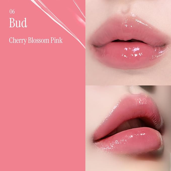 athé Authentic Lip Glowy Balm – Glossy Tinted Lip Treatment Stick | Ceramide NP, Squalane & Palmitoyl Tripeptide-1 | Tremella Fuciformis (Snow Mushroom) | Fragrance-Free | K-Beauty | 0.12 oz