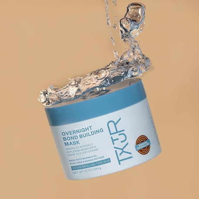 Overnight Bond Building Mask, Deep Conditioning Hair Treatment That Delivers Intensive Hydration That Leads To Enhanced Shine, Softness, & Manageability, 10 Oz | Intensive Hydration