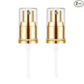 Chris.W 2Pack Foundation Pump Fit for Estee Lauder Double Wear Foundation DW Replacement Pump(Gold)