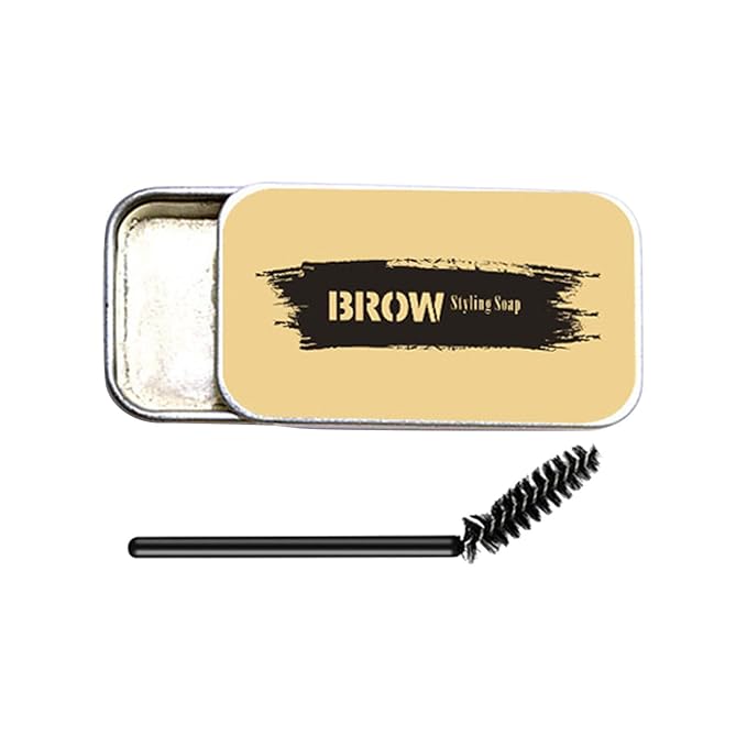 Eyebrow Styling Soap Natural Wild Eyebrow Styling And Non Sick Makeup X Candy (z4-Khaki, One Size)