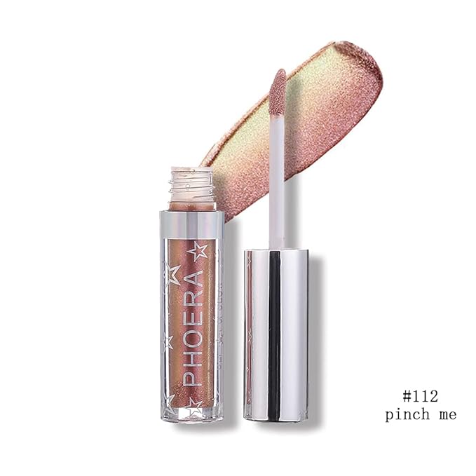 Liquid Eyeshadow, Waterproof Glitter Shimmer Sparkle Eye Stick Easy To Wear Long Lasting Eyeliner Eye Pencil Makeup Cosmetics(A112)