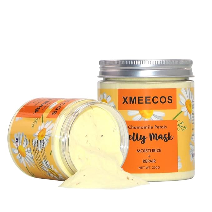 XMEECOS Jelly Mask Powder For Dry Skin |Moisturizing |Soothing |Repair |Cruelty-free (Chamomile)