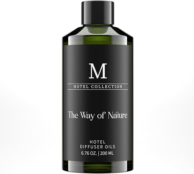 Hotel Collection Diffuser Oil-The Way of Nature, 6.76 Fl Oz (200ml), Home Luxury Aroma & Hotel Fragrance Diffuser Oil for Aromatherapy Bigger Bottle& Longer Lasting