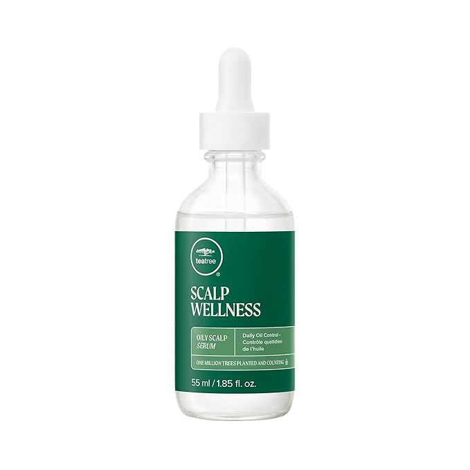 Tea Tree Scalp Wellness Oily Scalp Serum, Daily Oil Control, For Oily Hair + Scalps, 1.85 fl. oz.