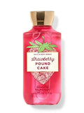 Bath & Body Works Signature Collection Shower Gel For Women 10 Fl Oz (Strawberry Pound Cake)