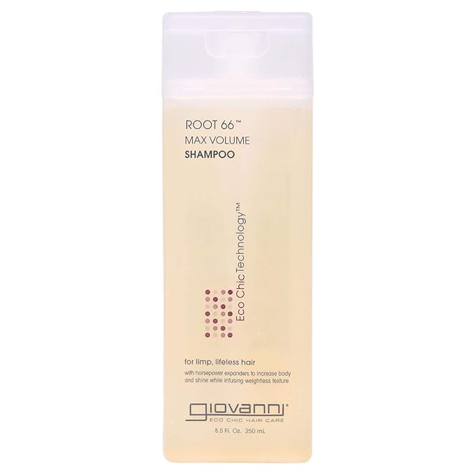 Giovanni Cosmetics Root 66 Max Volume Shampoo, 8.5 oz