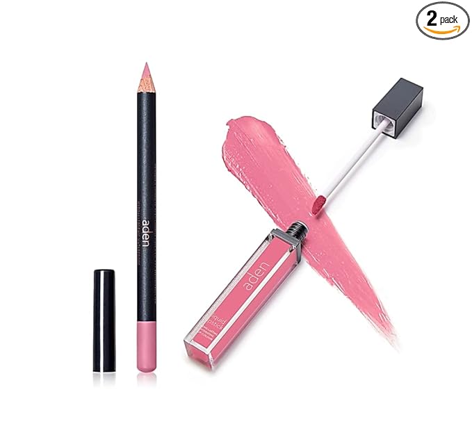 Lipstick for Women & Lip Liner Pencil – Liquid Matte Lipstick Long Lasting – Lip Combo Sets with Lip Stain Long Lasting Waterproof & lip liner stain – Lip Kit Pigmented-Non Smudge-Made in Italy 20