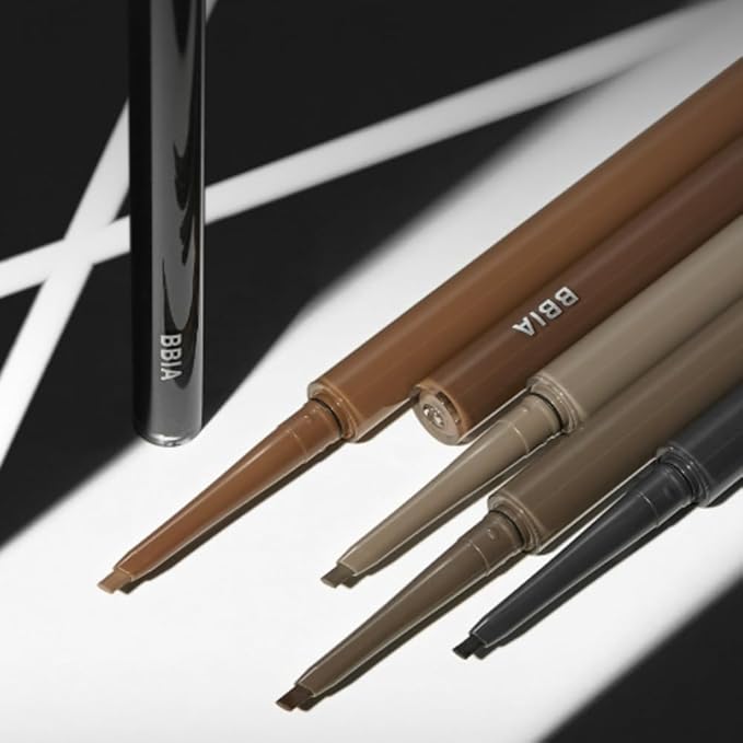 BBIA Last Auto Gel Eyeliner SLIM 5 Colors – Ultra-Fine Waterproof Mechanical Gel Eye Liner Pencil Smudge-Proof Easy Drawing Smooth Gliding Texture Vegan Korean Eye Makeup (S2 JAZZ SLIM R)