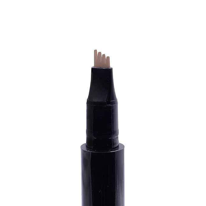 Arches & Halos Microblading Brow Shaping Pen - Fuller, More Defined Brow - Long-lasting, Smudge Resistant, Rich Color - Vegan and Cruelty Free Makeup - Mocha Blonde - 0.8 ml