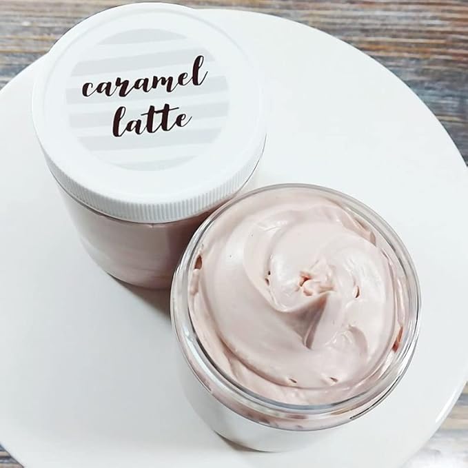 Sunbasil Soap Caramel Latte Whipped Body Butter Scented Lotion Coffee Lover Fall Gifts Moisturizer