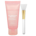 Collagen Overnight Wrapping Peel Off Facial Mask with Jelly Brush, Skin Hydration & Firming & Glowy, Improve Sagging & Dullness, Korean Skincare(75ml, 2.54 fl.oz)