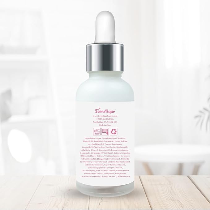 Ceramide Serum for Face - Hydrating Face Serum for Women - Anti Aging - Ceramide Barrier Repair with Centella, Vitamin A C E - Anti Aging Serums for Dry Sensitive Skin - 1 Fl Oz - 1 Pack