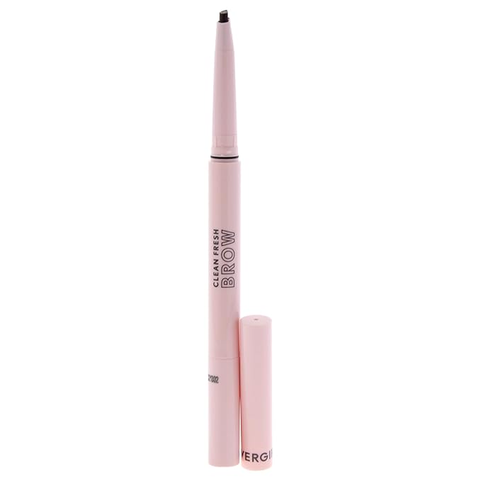 Covergirl Clean Fresh Brow Filler Pomade, 700 Black Brown, Eyebrow Pencil, Ultra-Precise Tip, Creamy Formula, Highly Pigmented, Soft Matte Finish, Vegan Formula, 0.007oz