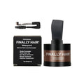 Finally Hair Dab-on Hair Loss Concealer, Hairline Creator, Eye Brow Enhancer, and Beard Filler. - WATCH THE VIDEO - For thicker hair use it first then apply our hair fibers. (Dark Grey)
