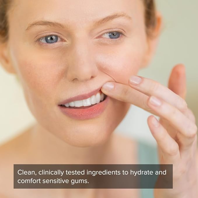 SeroVital Smile Hydrating Gum Serum — Hyaluronic Acid + Aloe Vera for Dry & Sensitive Gums | Supports Oral Microbiome | Formulated Without Fluoride | Mint Kiss | 1 oz.