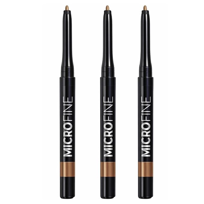 Micro Fine Eyebrow Definer Pencil, Blonde, Pack of 3
