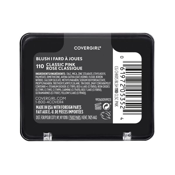 COVERGIRL - Cheekers Blush, Soft, blendable, lightweight formula, easy & natural look, 100% Cruelty-Free (Pack of 2)