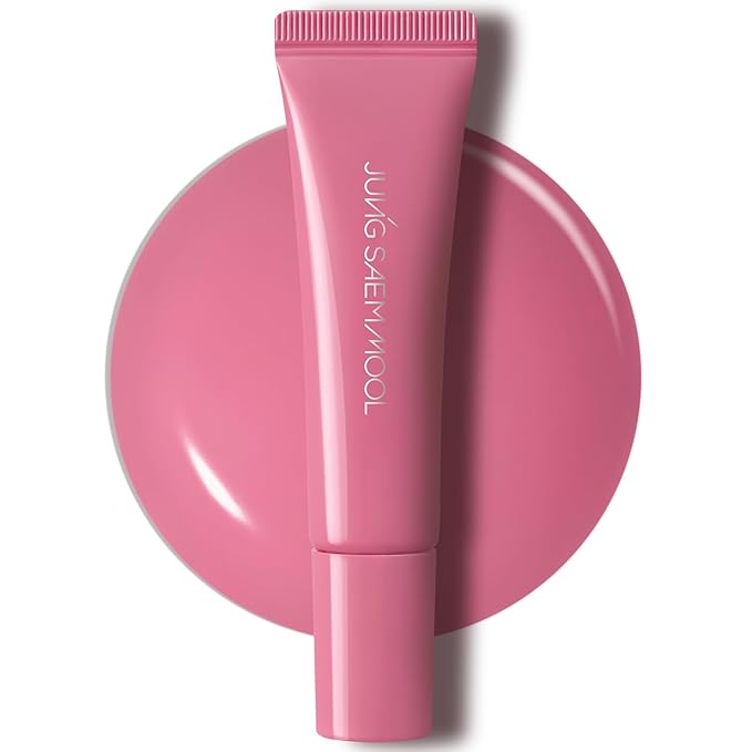 JUNG SAEM MOOL LIP-PRESSION Metal Serum Gloss | Hydrating Tinted Lip Balm with a Hygiene Precision Metal Applicator & Serum Infused Ingredients, Korean Lip Plumper Gloss (Demi Love)
