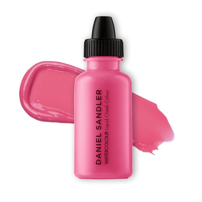 Daniel Sandler Watercolor Liquid Blush — Buildable, Blendable & Long-Lasting Liquid Blush for Cheeks, Lips, & Eyes — Lightweight & Water Resistant — For All Skin Types — Acid