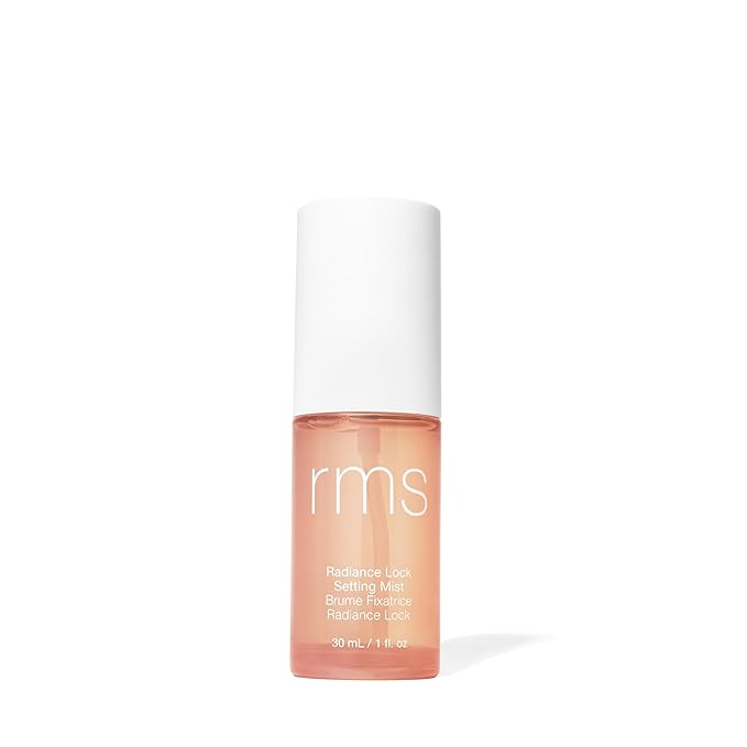 RMS Beauty Radiance Lock Setting Mist – Hydrating Makeup Setting Spray, Dewy Finish, Long-Lasting Makeup Fixer, Skin Soothing Botanicals, Refreshing Face Mist, 1 fl oz