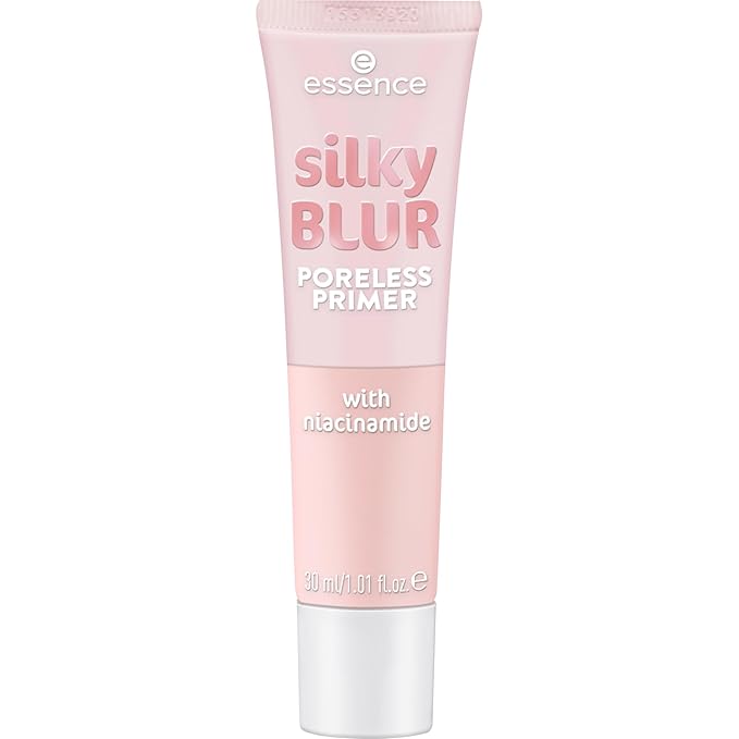 essence | Silky Blur Poreless Primer | Skin-Smoothing & Pore-Blurring| Infused with Niacinamide | Vegan & Cruelty Free