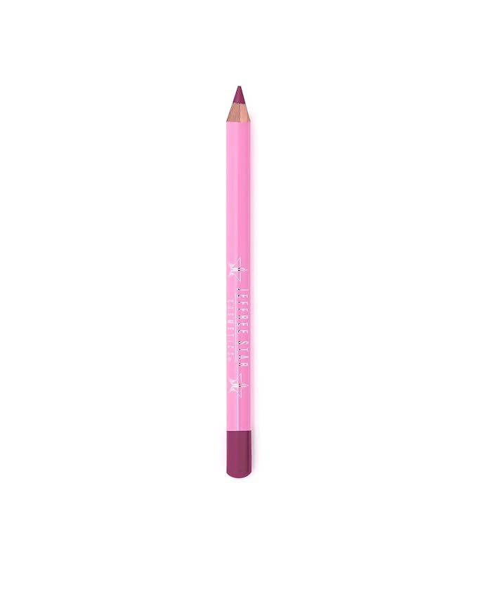 Jeffree Star Cosmetics Velour Lip Liner, Creamy Formula, Satin Finish, Long-Lasting, Peptide Complex, Mineral Oil-Free, Vegan & Cruelty-Free (Deep Sting)