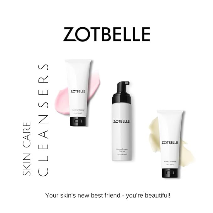 ZOTBELLE PAPAYA ENZYME CLEANSER A Gentle Foaming Cleanser with Papaya Extract. Removes Impurities & Dull Surface Cells, Giving a Brighter and Smoother Complexion.