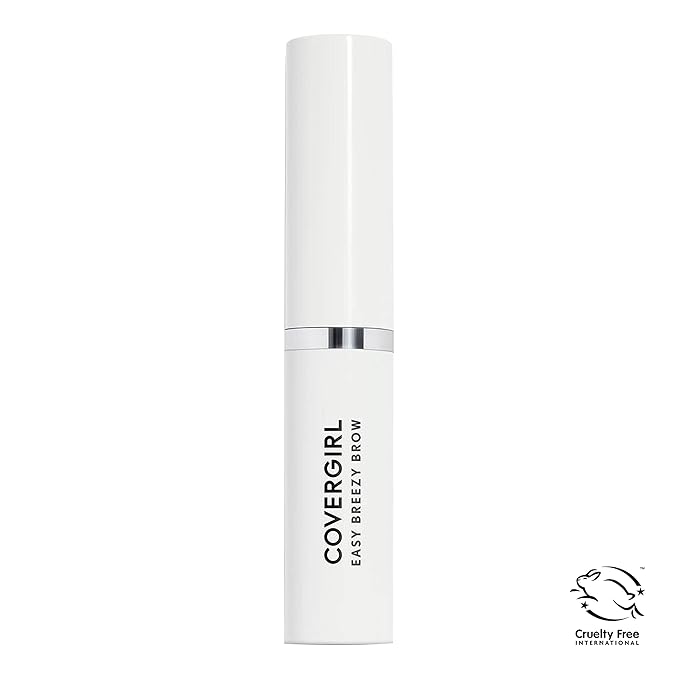 COVERGIRL - Easy Breezy Brow Volumizing Gel, Holds Brows for 24 Hours, Infused with Argan Oil & Biotin, 100% Cruelty-Free