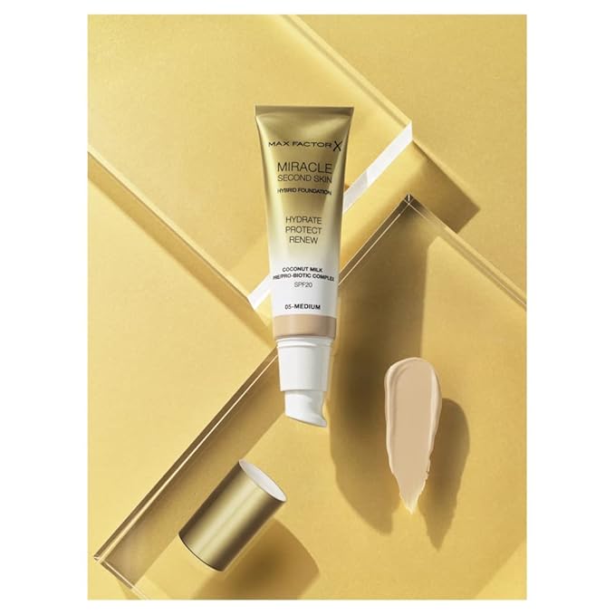 Max Factor Miracle Touch Second Skin Found.spf20 #6-golden Medium 30 Ml