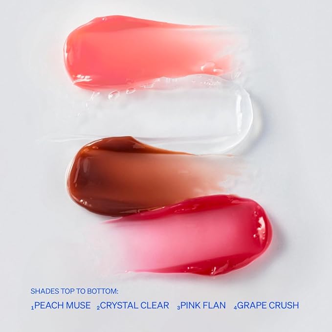KNEMO LipLock Jelly Serum, Korean Skincare for Dry Lips, Long-Lasting, Hydrating, Plumping, Glossy Mask with Rose PDRN, Carrot Collagen, Pillow Peptide, Moisturizing Tinted Lip Balm. (Grape Crush)